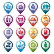 Christmas Element Pointer Icons N2
