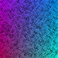 Triangles colored abstract background