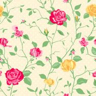 Shabby chic rose background N7