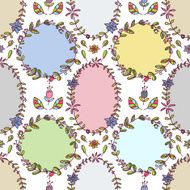 floral seamless pattern N317