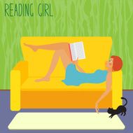 Reading Girl N11