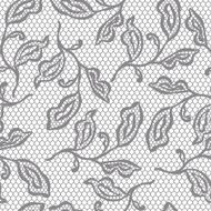 Old lace seamless pattern with ornamental flowers N5