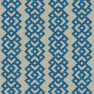 Traditional Ethnic African Ornament Seamless vector pattern Beads imitation