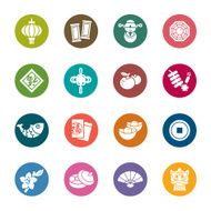 Chinese New Year Color Icons