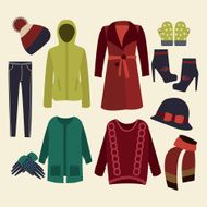 Winter clothes collection N2