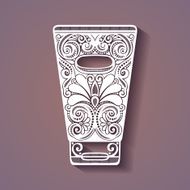Ornate Tube of Face Cream