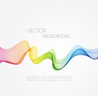 Abstract curved lines background Template brochure design N42