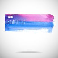 watercolor bubble isolated on white background N69