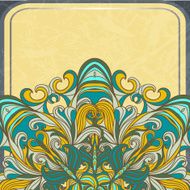 Abstract decoration vintage background Vector 10 EPS N4
