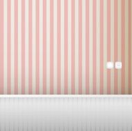 Vintage room interior wall