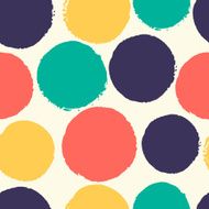 Watercolor polka dots N6