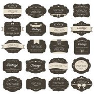 vintage-style-label dark
