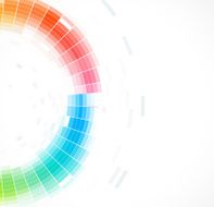 abstract color technology stripe pattern background