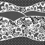 lace embroidery seamless pattern