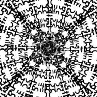 abstract black and white pattern background N24