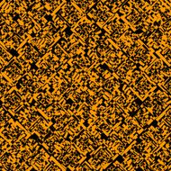 abstract yellow pattern with black background