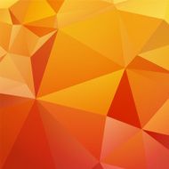 modern beautiful orange yellow triangular background
