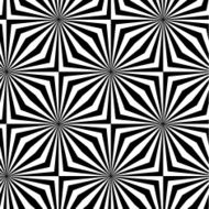 Op art star stripes (Seamless optical pattern n&deg; 4)