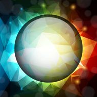 Polygonal background N37