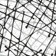 Vector seamless pattern Modern stylish 3d texture of mesh N2