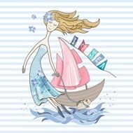 Assol with red sails