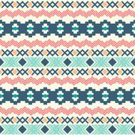 Tribal aztec seamless pattern N65