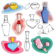 Fashion and Cosmetics Series (Vector) N3