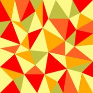 trigangular retro autumn background