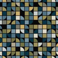Seamless colorful mosaic