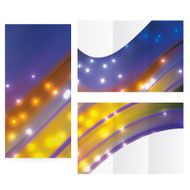 Vector Brochure Layout Design Template abstract N5