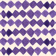 Abstract seamless ethnic pattern painted with watercolors N2