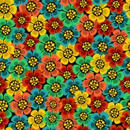 Seamless Floral Pattern N743