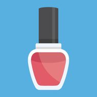 Vector Nail Polish Icon