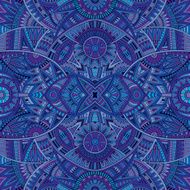 Abstract vector tribal ethnic pattern N5