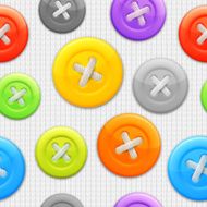 Clothing buttons pattern N2