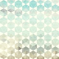 Retro pattern of geometric shapes N44