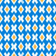 Ikat seamless pattern N4