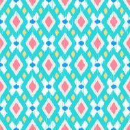 Ikat seamless pattern N5