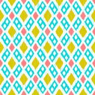 Ikat seamless pattern N6