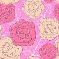 Roses Seamless PAttern N14
