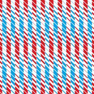 Red and blue lines seamless pattern geometric vector backdrop