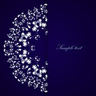 Elegant background with lace ornament N8