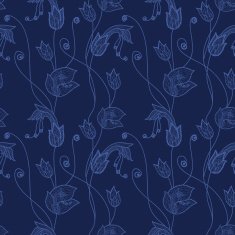 Flower lacy seamless background N31