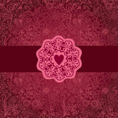 Floral Background with Vintage Label Gorgeous seamless N6