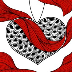 Greeting card for Valentine's day N4