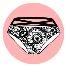 Lacy sexy vector panty N5