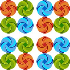 pattern circle compilation