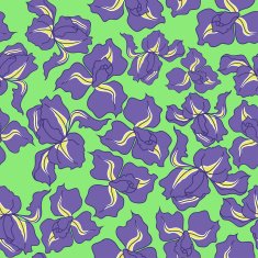 floral seamless pattern N312