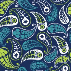 Seamless paisley texture for your design Endless pattern with p N19