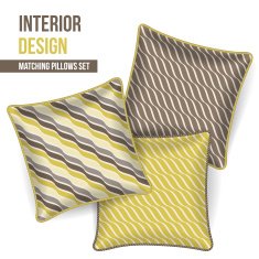 Set of decorative pillow N24